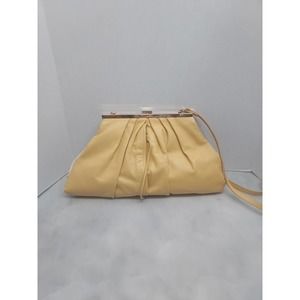 ZARA Cream/Gold 2 Toned Evening Bag